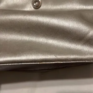 Genna de Rossi silver handbag tons of pockets animal print details GUC thumbnail 14