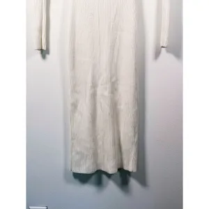 Abercrombie & Fitch O-Ring Cutout Midi Dress Womens XS White Quiet Luxury Fall thumbnail 11
