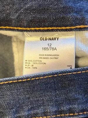 Old Navy The Flirt Size 12 Distressed Frayed Blue Denim Cut Off Jean Shorts thumbnail 12