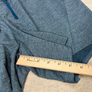 Nike‎ Dri-FIT Womens Blue Teal Heathered Athletic Shorts S Drawstring Activewear thumbnail 6