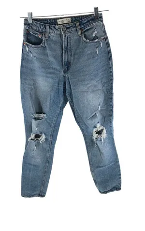 Abercrombie & Fitch Womens The Skinny High Rise Jeans Curve Love 26/2R thumbnail 1