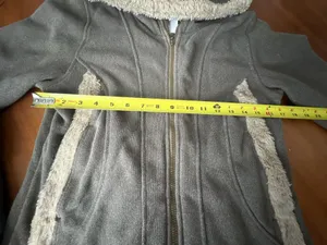 Kuhl Women's Size M Full Zip Fleece Jacket with Faux Fur Trim thumbnail 5