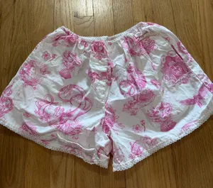Wicked x Katie Kime Printed Boxer Sleep Shorts Sz S thumbnail 1