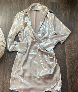 Dynamite Metallic Dress thumbnail 1