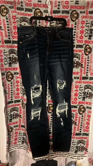 Women’s distressed jeans Blue Size these are size 15 women’s thumbnail 4