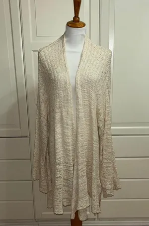 Free People knitted throw cardigan  thumbnail 1