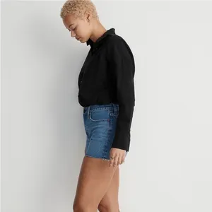 NWOT Madewell The Curvy Perfect Vintage Jean Short Sz 28 broken zipper thumbnail 2