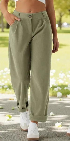 NEW‎ Halara Auracord Cloud Pants Color Fresh Grass Green Comfort Stretch XL thumbnail 1