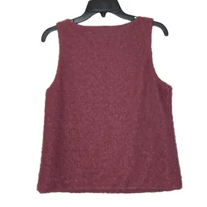 Banana Republic Women Small Fuzzy Knit Tank Sweater‎ Vest Crop Sleeveless Top thumbnail 8