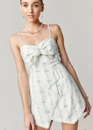 Francesca's Romper Dress thumbnail 1