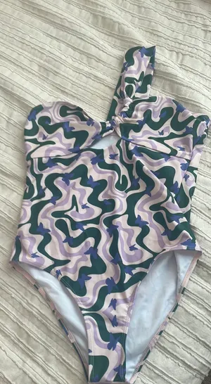 Cider one shoulder swimsuit thumbnail 1