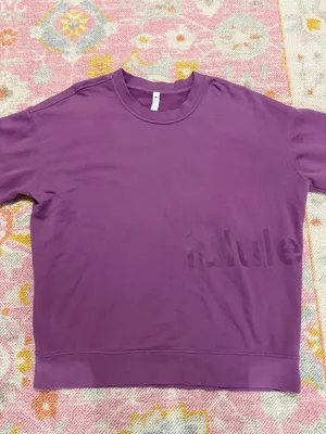 Lululemon Perfectly Oversized Crew *Graphic thumbnail 3