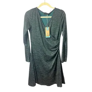 Prada Nadia Dress in Deep Balsam NWT Sz. S thumbnail 2