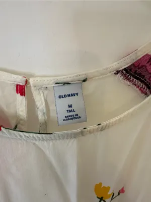 Old Navy Green & White Polka Dot Tank Top thumbnail 4