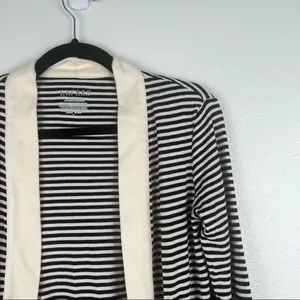 LAUREN Ralph Lauren Striped Knit Open Cardigan Sz S‎ thumbnail 3