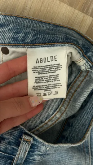 Agolde 90s Mid Rise Loose Fit Cropped thumbnail 4