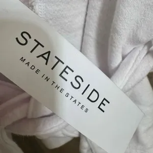 Stateside Women's White Hooded Soft Cotton Bath Robe Small NWT thumbnail 4