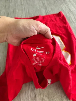 Nike red Kansas City chiefs Travis kelce t shirt thumbnail 3