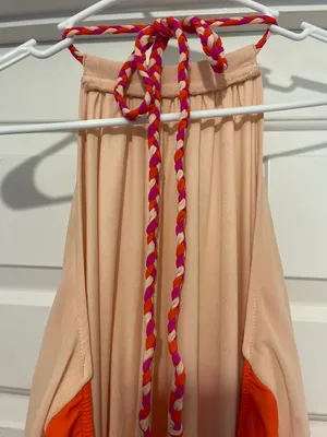 Almost Pink Backless Pink Maxi Dress thumbnail 2