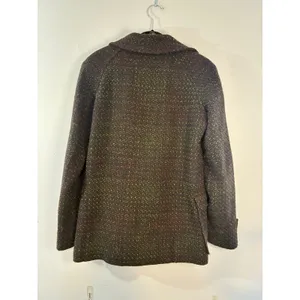 Spiegel Wool Blend Tweed Coat Jacket Double Breasted Size 10‎ thumbnail 3