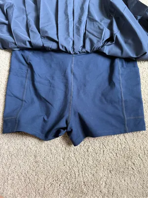 FP Movement by Free People Navy Pleated Mini Skirt thumbnail 3
