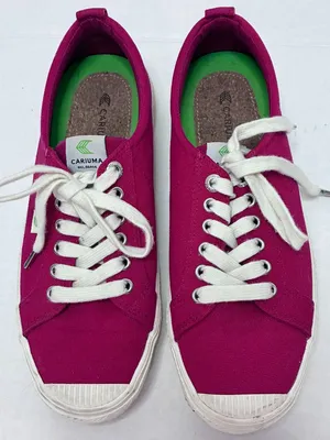 CARIUMA OCA Low Canvas Sneakers - US Women 10 / Men 8.5 - Red thumbnail 1
