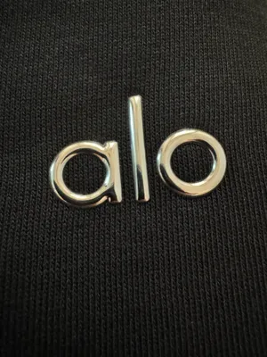 Alo yoga full zip up hoodie thumbnail 3