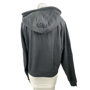 Urban Outfitters Womens Black Hooded Long Sleeve Activewear Hoodie Sweatshirt M thumbnail 2