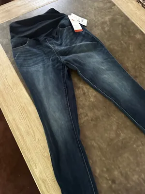 Over The Belly Skinny Maternity Jeans - Isabel Maternity byIngrid super stretch thumbnail 7