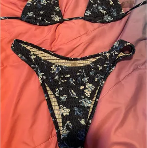 Floral Print Bikini Bottom Shein thumbnail 4