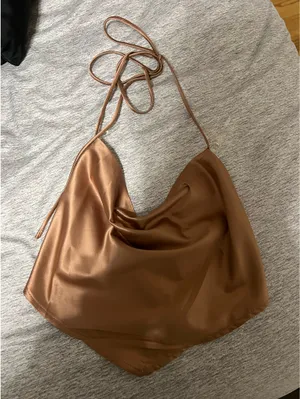 Crop top Brown thumbnail 1