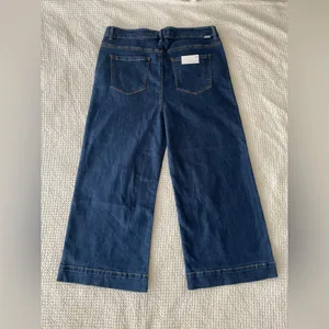 RISEN Jeans High Rise Wide Leg Button Fly Dark Wash Denim Size 2X 18 / 20 NWT thumbnail 13