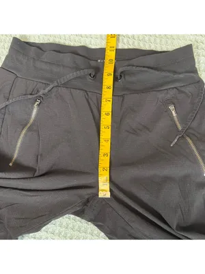 Athleta Trekkie North Crop 23" Jogger Pants Womens 4T Tall Black Hiking Outdoor thumbnail 7