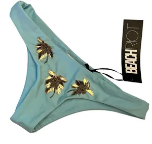 Beach Riot Beaded Bikini Bottom nwt‎ thumbnail 1
