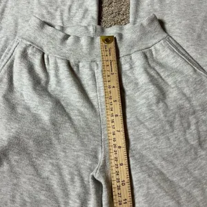 Uniqlo Women Heather Gray Wide Leg Knit Lounge Pants‎ Small 472116-44-02 thumbnail 3