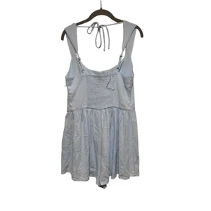 Wild Fable Light Blue Sleeveless Romper M thumbnail 6