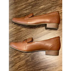 Woman's Loafers Clarks Cinnamon Brown Juliet Aster Loafer Size 9 thumbnail 13
