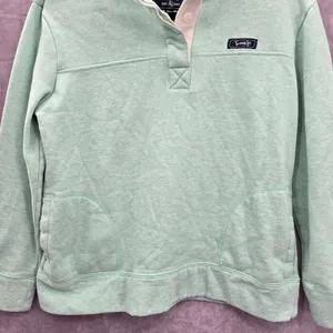 State of Mine Green Sweater Pullover‎ Long Sleeve Cardigan Activewear Medium thumbnail 4