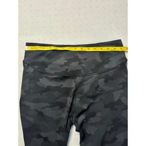 Lululemon Base Pace High-Rise Crop 23" Size 14 Heritage 365 Camo Deep Coal Multi thumbnail 8
