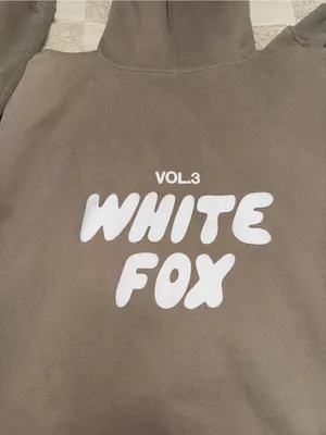 White‎ Fox Boutique Volume 3 hoodie in Khaki size M/L thumbnail 5