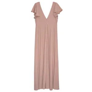 Birdy Grey Dress Bridesmaid Romantic Elegant Minimalist Cottage Formal Maxi XL thumbnail 2