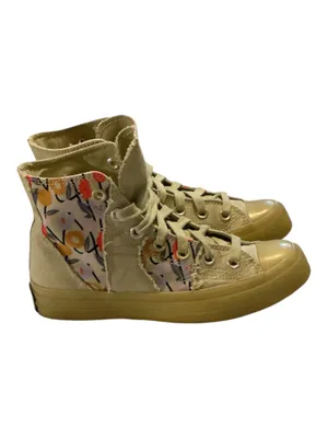 Converse Chuck 70 High "We Are Stronger Together" Floral Patchwork Sneakers - Size Women's 6.5 / Men's 4.5n thumbnail 3