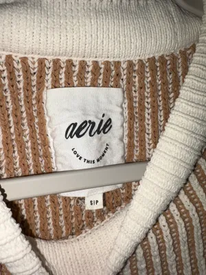 Aerie Striped Sweater thumbnail 3