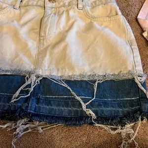 My twin twin‎ set distressed skirt small thumbnail 4