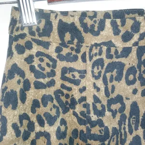 Sadie & Sage S Mob Wife Leopard Zip Front Mini Skirt thumbnail 4