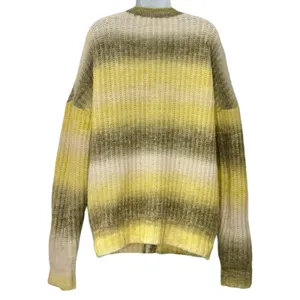 For Love & Lemons Celeste Cardigan Yellow Ombre Chunky Oversized Cardigan size M thumbnail 7