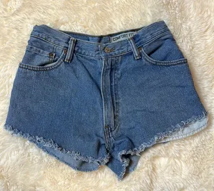 Vintage 560 Comfort Fit Levis Cut Off Denim Shorts thumbnail 1