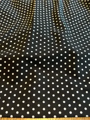 Talbots Activewear Black Skort with white polka dots racing stripe - Size LP thumbnail 9