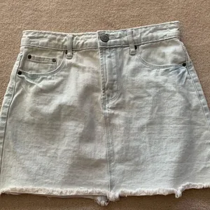Forever 21 Denim Mini-Skirt thumbnail 1