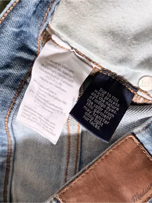 Madewell High-Rise Slim Boyjean Light Wash Denim Jeans Size 26 Tall thumbnail 5